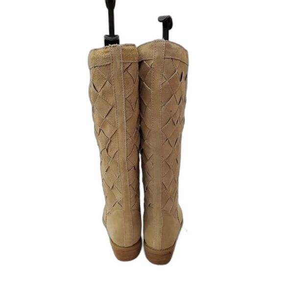 Two Lips Women's Weave It Knee High Suede Boots - NWT - Picture 4 of 5